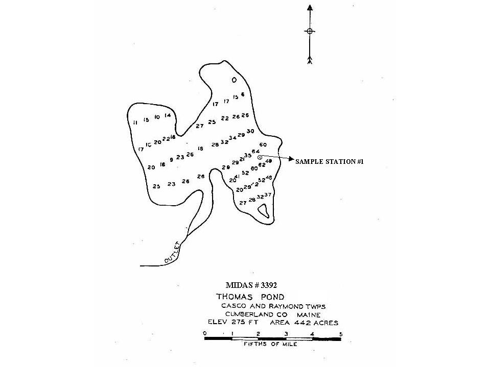 Thomas Pond Town of Raymond, Maine
